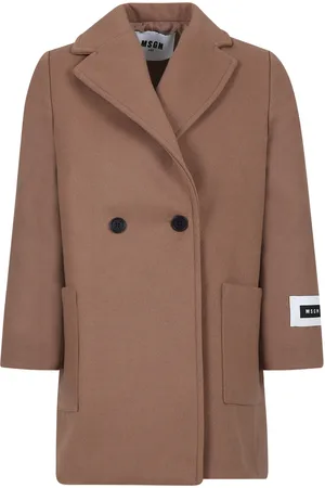 Msgm Coat For Kids With Logo