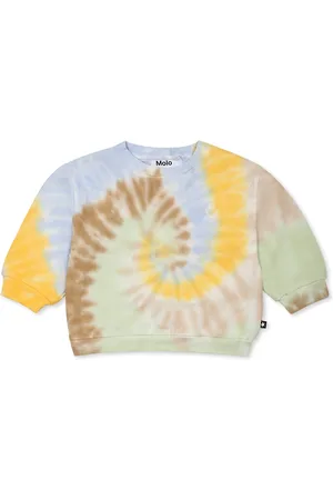 Molo Sweatshirt For Babykids With Tie Dye Print