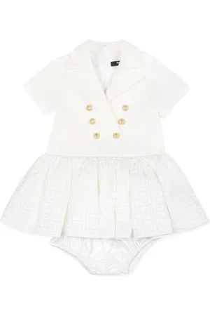 Balmain Dress For Baby Girl With Labyrinth