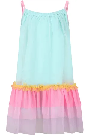 Billieblush Dress For Girl With Ruffles And Flounces