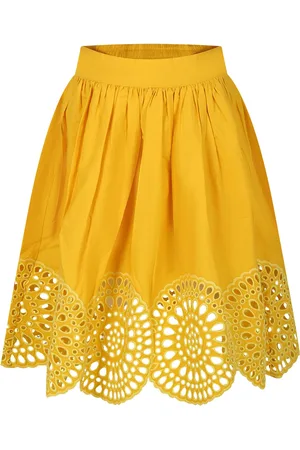 Stella McCartney Skirt For Girl With Macramé Lace.