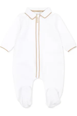 HUGO BOSS Babygrow For Baby Boy With Logo
