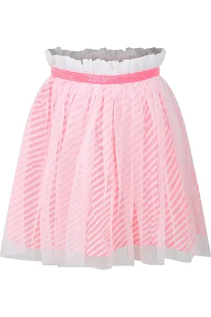 Billieblush White Skirt For Girl With Pattern