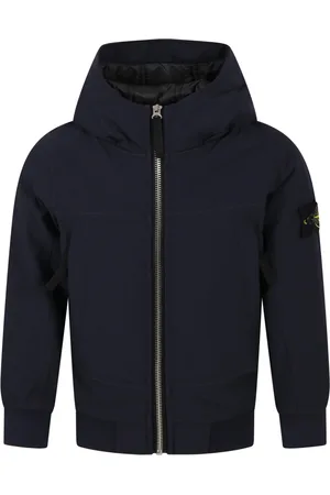 Stone Island Windbreaker For Boy With Patch