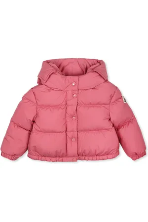 Moncler Laurie Down Jacket For Baby Girl With Logo