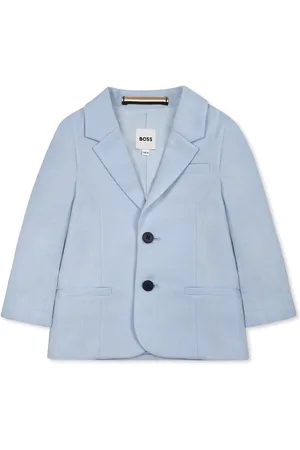 HUGO BOSS Light Blue Jacket For Baby Boy