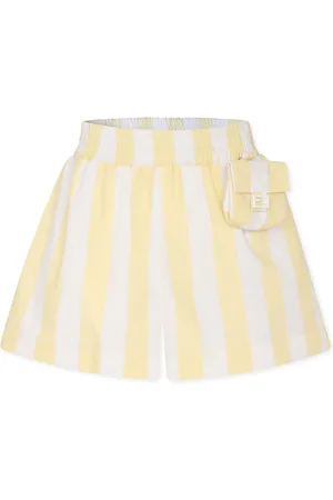 Fendi Shorts For Girl With Pequin Print
