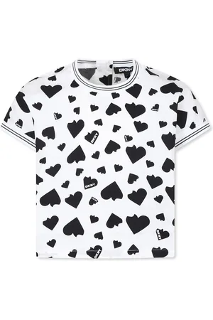 DKNY Top For Girl With Hearts