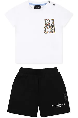 John Richmond Suit For Baby Boy With Logo