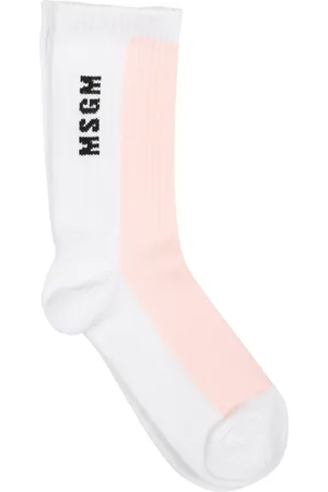 Msgm Socks For Girl With Logo
