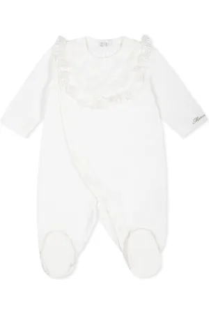 MONNALISA Babygrow For Baby Girl With Logo