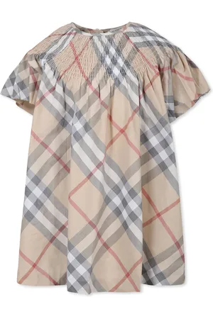 Burberry Dress For Girl With Vintage Check