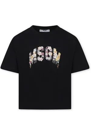 Msgm T-shirt For Girl With Logo