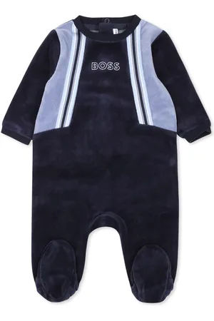 HUGO BOSS Babygrow For Baby Boy With Logo