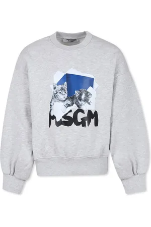 Msgm Sweatshirt For Girl With Logo