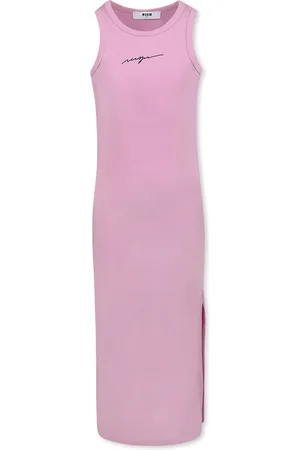 Msgm Dress For Girl With Logo