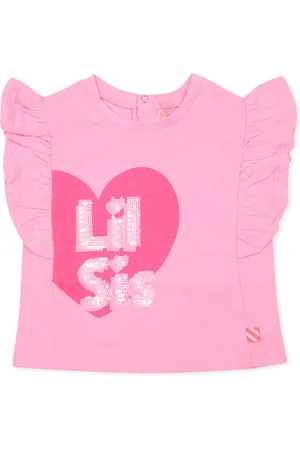 Billieblush T-shirt For Baby Girl With Heart