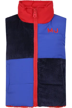 Marc Jacobs Blue Veste Fotr Boy With Logo