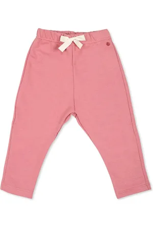 Petit Bateau Trousers For Baby Girl With Logo