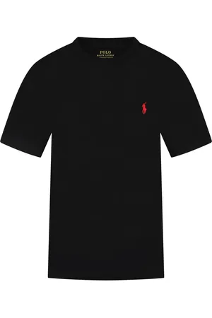 Ralph Lauren T-shirt For Kids With Blue Pony Logo