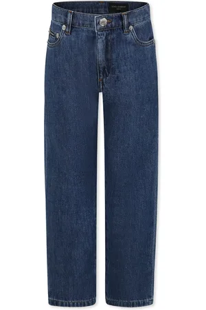 Dolce & Gabbana Jeans For Kids With Logo
