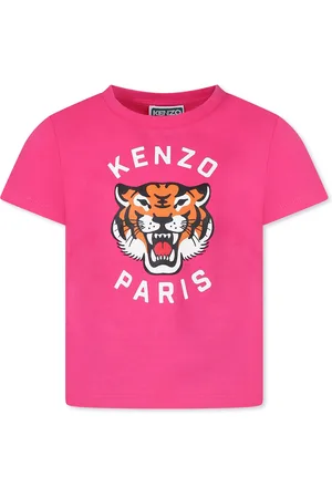 Kenzo T-shirt For Girl With Lucky Tiger