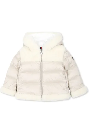 Moncler Down Jacket For Baby Girl With Logo