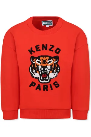 Kenzo Sweatshirt For Kids With Lucky Tiger