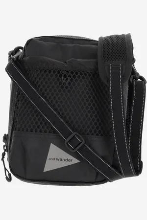 and wander Nylon Cross Body Bag With Logo