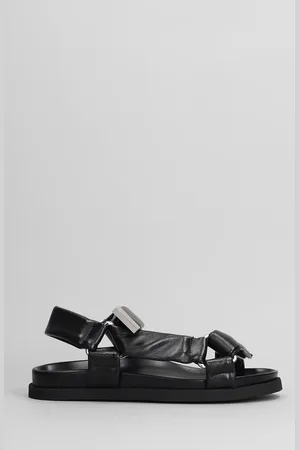 The Attico Salinas Flats In Leather