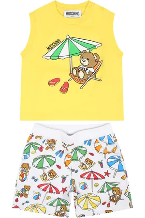 Moschino Sports Suit For Baby Boy With Teddy Bear