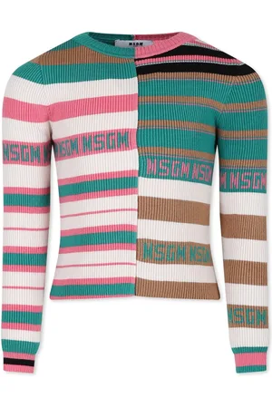 Msgm Sweater For Girl With Logo