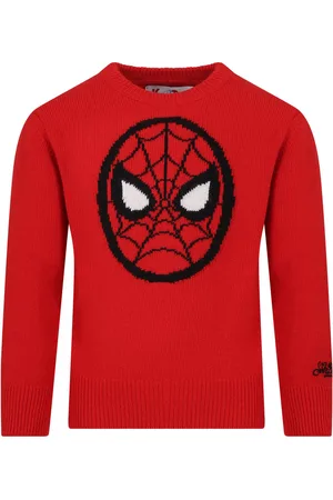 MC2 SAINT BARTH Sweater For Boy With Spiderman