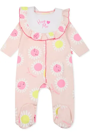 Billieblush Babygrow Set For Baby Girl With Flowers