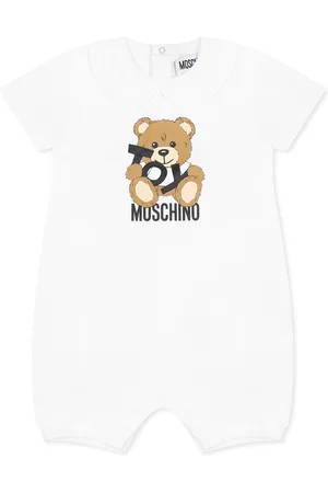 Moschino Romper For Babykids With Teddy Bear