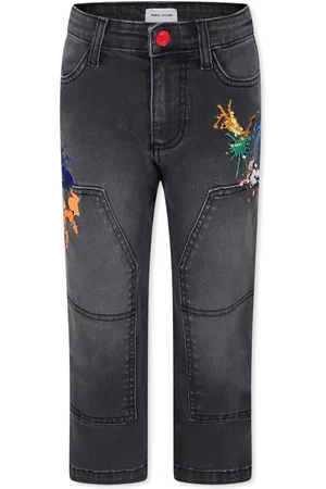 Marc Jacobs Jeans For Boy With Embroidery
