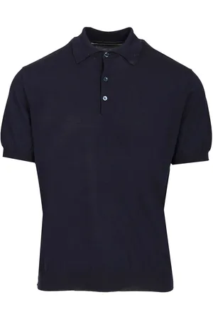 ORIGINAL VINTAGE STYLE Polo M/c Maglieria Cotone Crepe