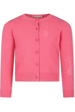 BONPOINT Cardigan For Girl With Cherries