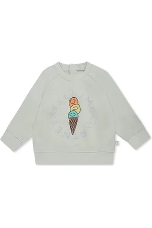 Stella McCartney Sweatshirt For Baby Boy With Ice Cream