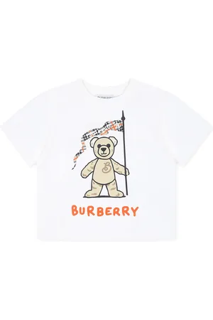 Burberry T-shirt For Babykids With Thomas Bear