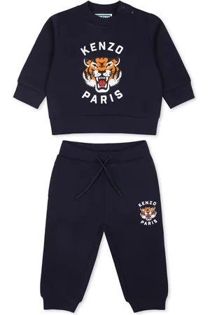 Kenzo Suit For Baby Boy With Lucky Tiger