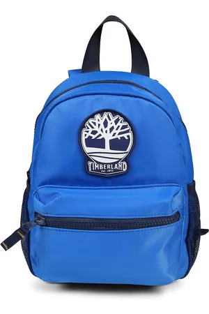 Timberland Light Blue Backpack For Boy With Tree