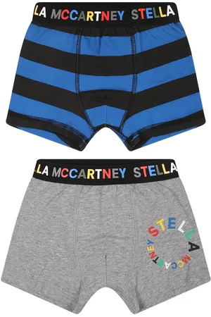 Stella McCartney Boxer Set For Boy With Logo