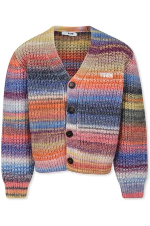 Msgm Colorful Cardigan For Boy
