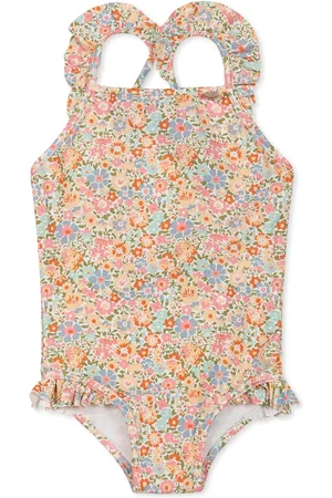 BONPOINT Swimsuit For Baby Girl With Floral Print