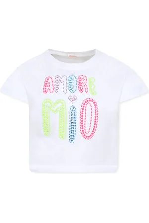 Billieblush Crop T-shirt For Girl With Writing