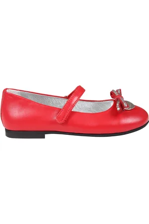 MONNALISA Ballet Flats For Girl With Bow