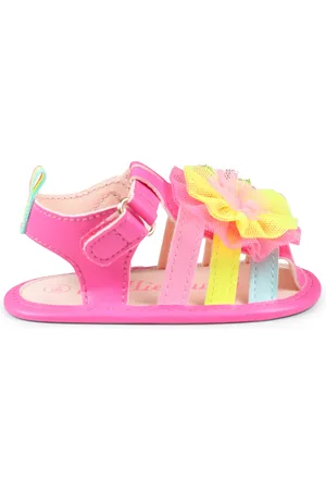 Billieblush Sandals For Baby Girl With Ruffles