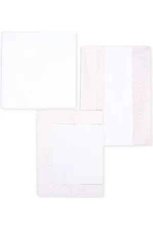 Etro Sheet Set For Baby Girl With Paisley Pattern