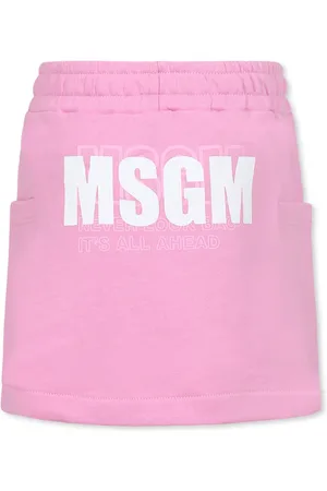 Msgm Skirt For Girl With Logo